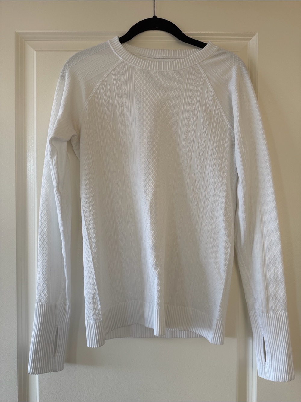 Lululemon Rest Less Pullover Size 10 White